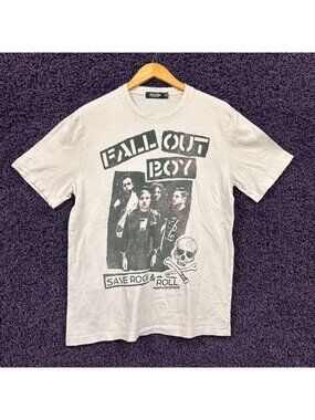 Fall Out Boy Save Rock & Roll Album Art Pop Punk T-Shirt M